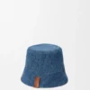 Wendbarer Bucket-Hut aus Denim Wendbarer Bucket-Hut aus Denim