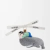 Whale with kid Christbaumkugel aus Glas Whale with kid Christbaumkugel aus Glas