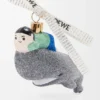 Whale with kid Christbaumkugel aus Glas Whale with kid Christbaumkugel aus Glas