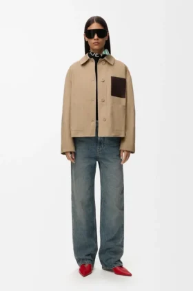 Workwear-Jacke aus Baumwolle