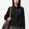 Workwear-Jacke aus Wolle und Kaschmir Workwear-Jacke aus Wolle und Kaschmir