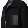 Workwear-Jacke aus Wolle und Kaschmir