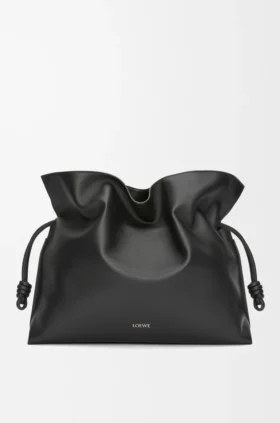 XL Flamenco Clutch aus Nappa-Kalbsleder