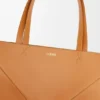 XL Puzzle Fold Tote aus glänzendem Kalbsleder XL Puzzle Fold Tote aus glänzendem Kalbsleder