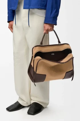 XL-Tasche „Amazona 180“ aus Wildleder