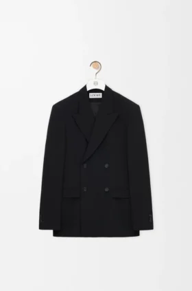 Zweireihige Jacke aus Wolle Zweireihige Jacke aus Wolle