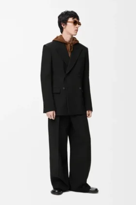 Zweireihige Jacke aus Wolle Zweireihige Jacke aus Wolle